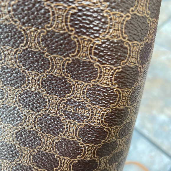 Celine Vintage Macadam Drawstring Bucket Bag - Picture 10 of 16